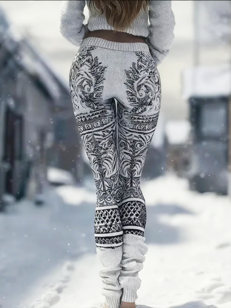 Women's Viking Style Celtic Knot Printed Leggings