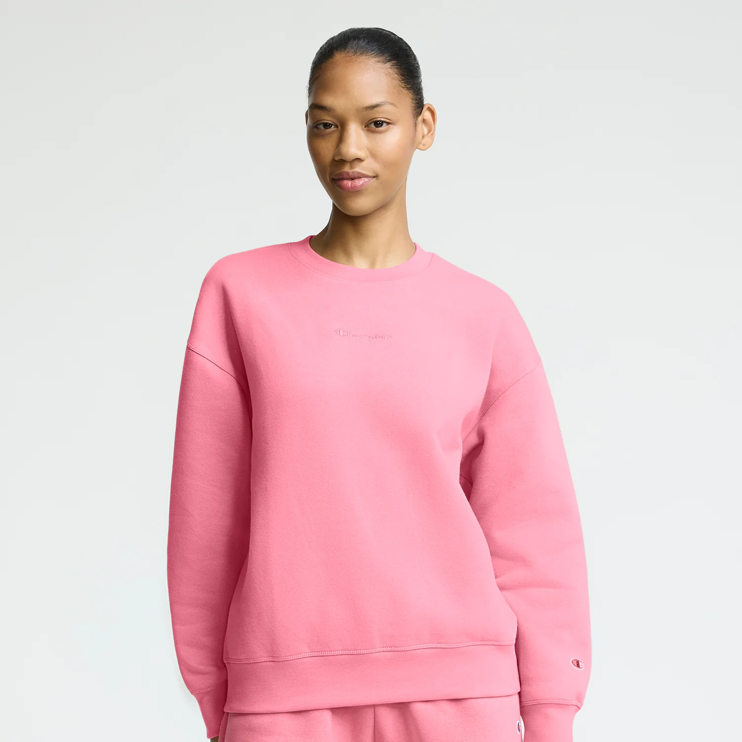 Powerblend Crewneck Sweatshirt, Embroidered Script Logo