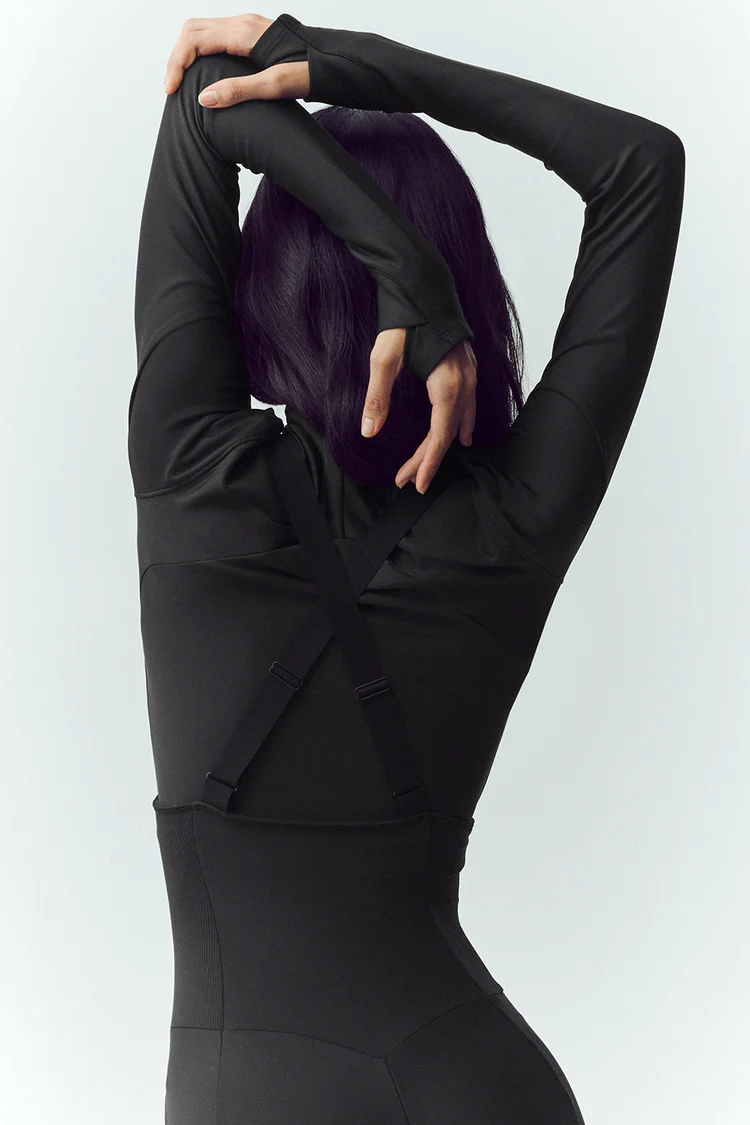 Airlift Winter Warm Ski Time Bib-Black