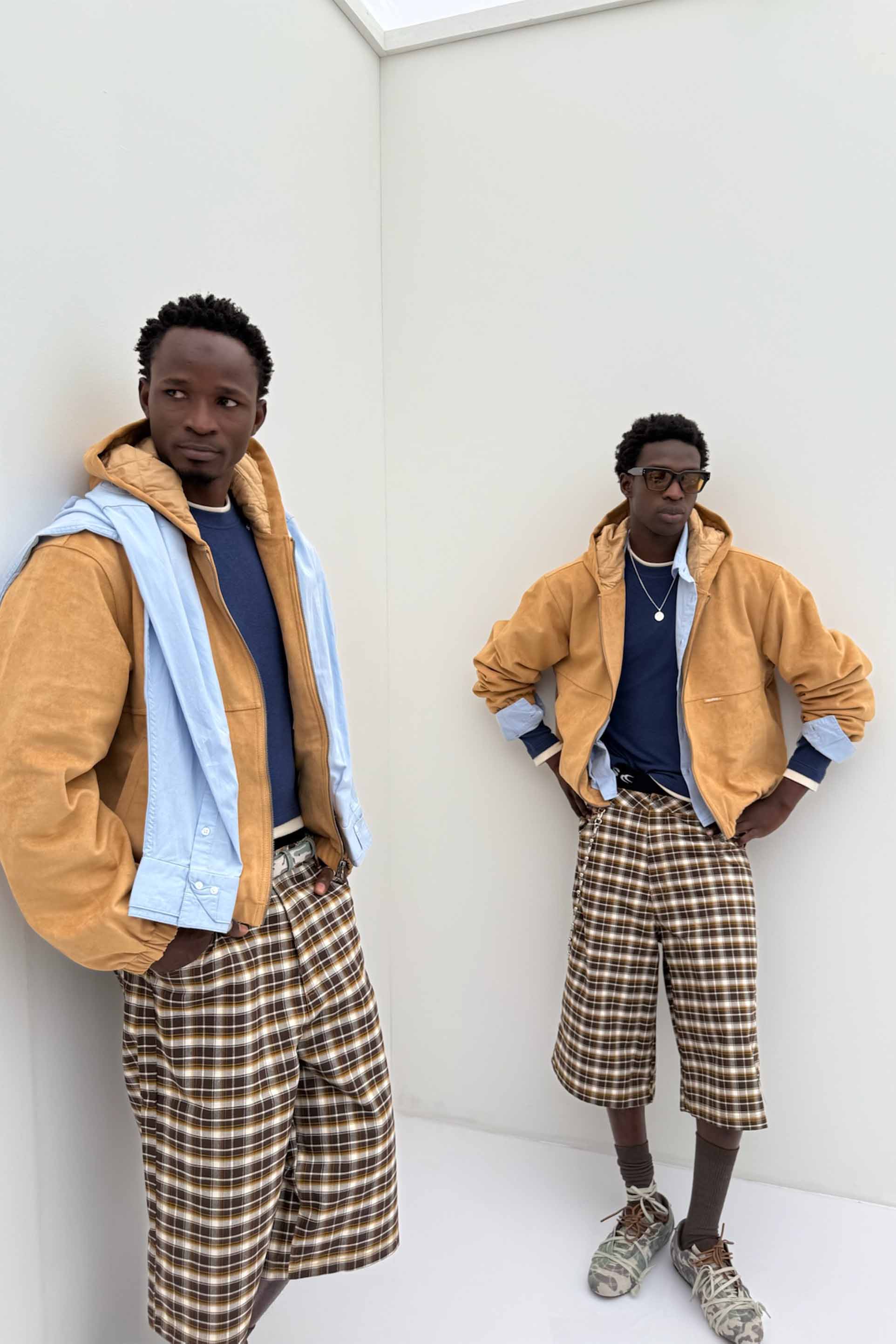 Double Navy Blue Longsleeve