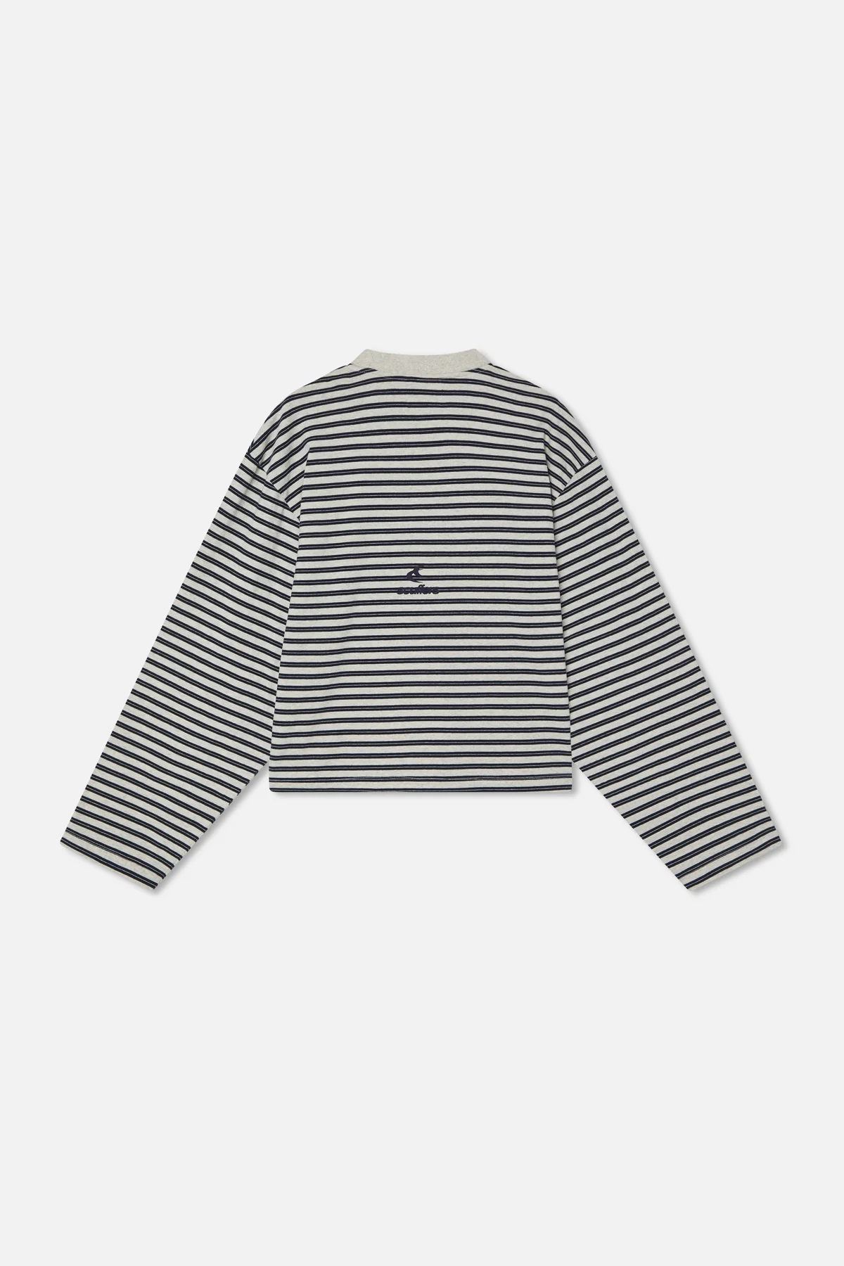 Raw Striped Navy Longsleeve