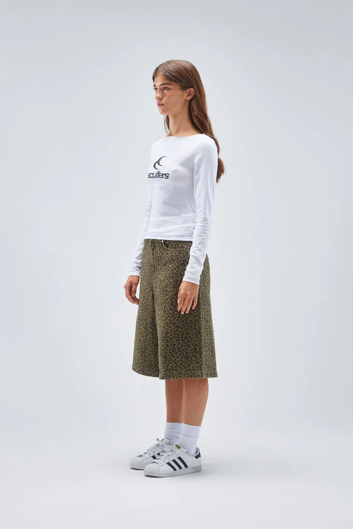 Logo White Longsleeve