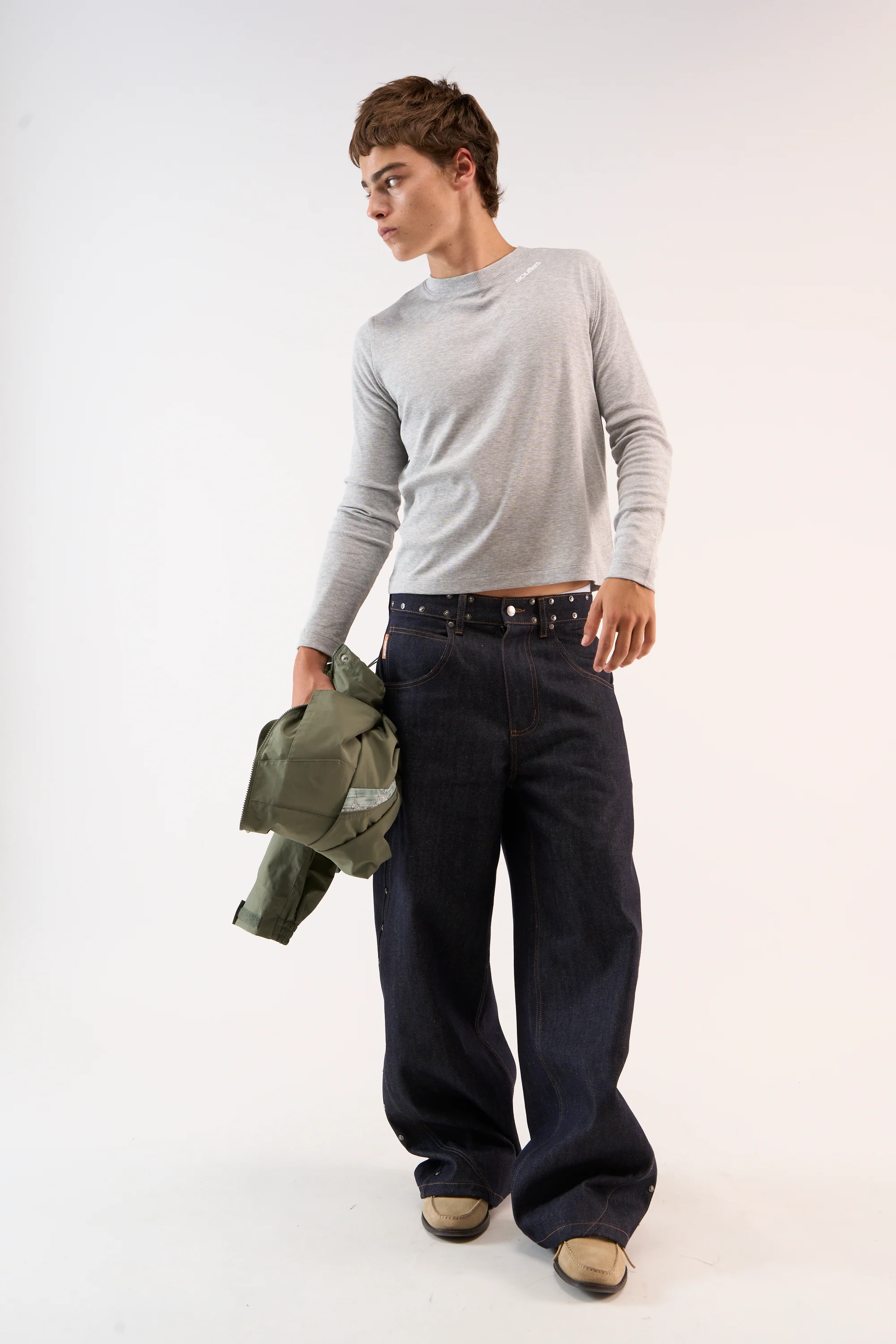 Burnout Grey Longsleeve