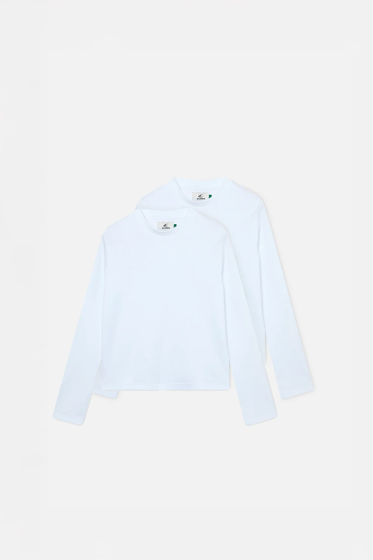 Interlock White Longsleeve T-Shirt Pack