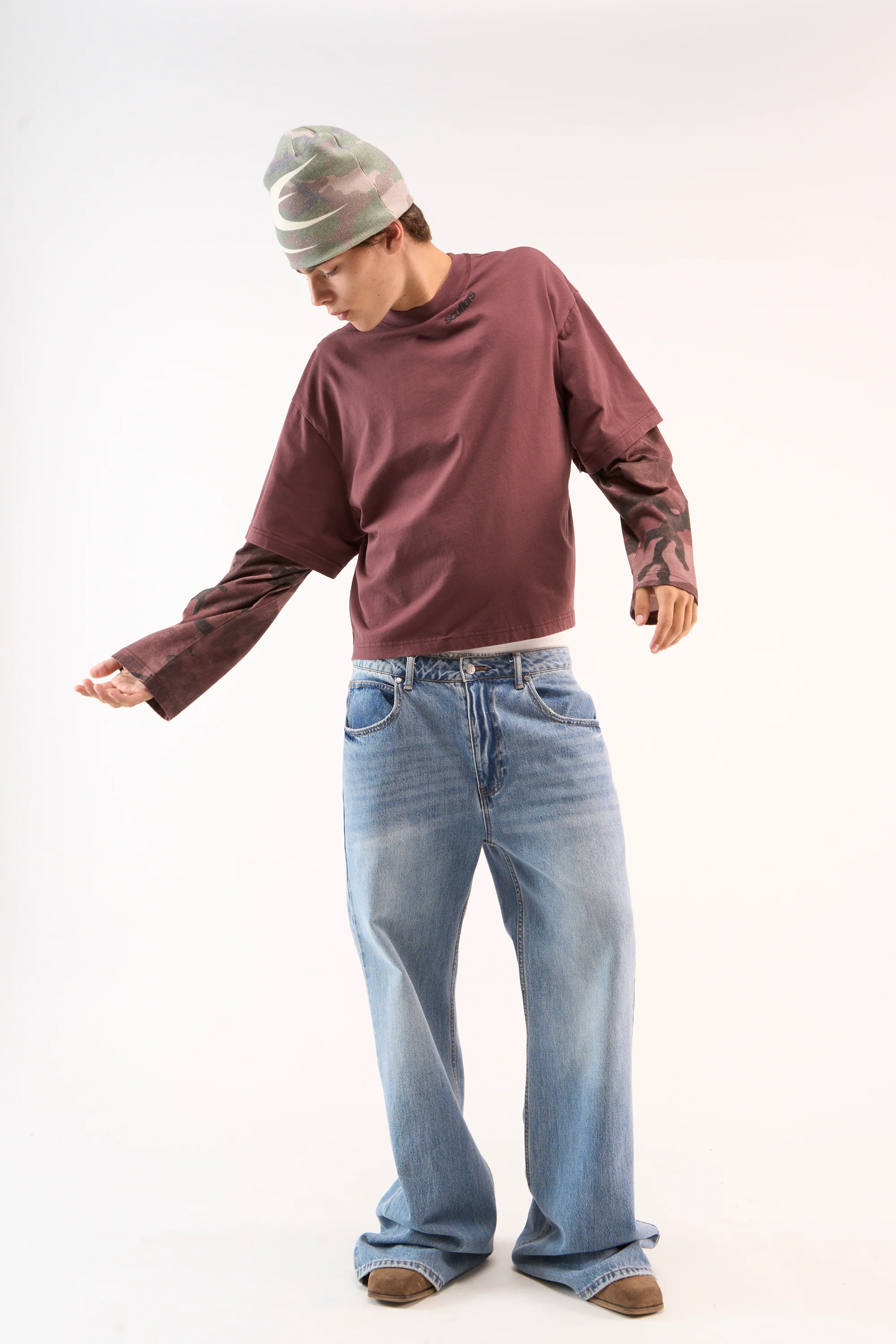 New Kurtis Burgundy Longsleeve