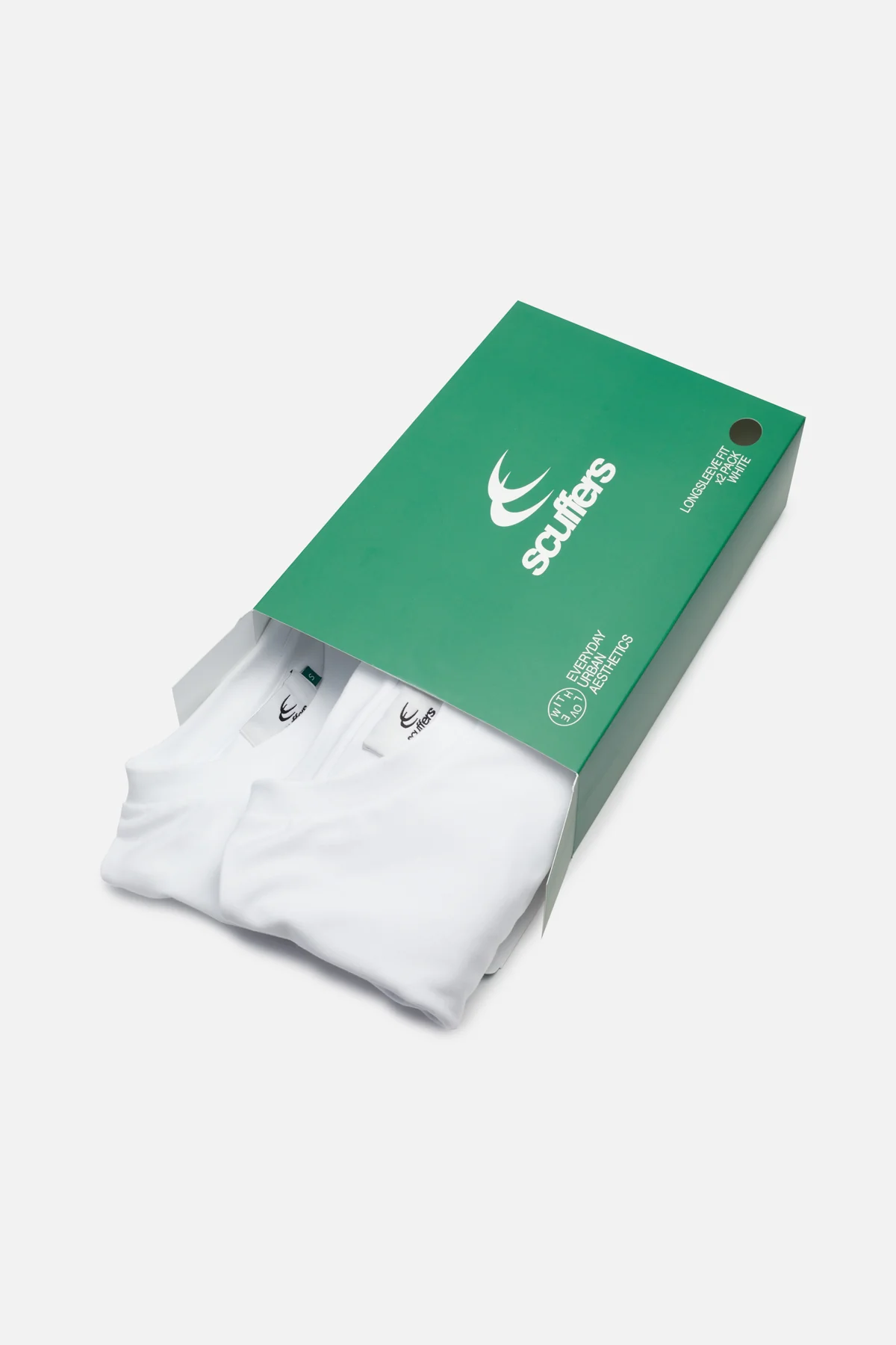 Interlock White Longsleeve T-Shirt Pack