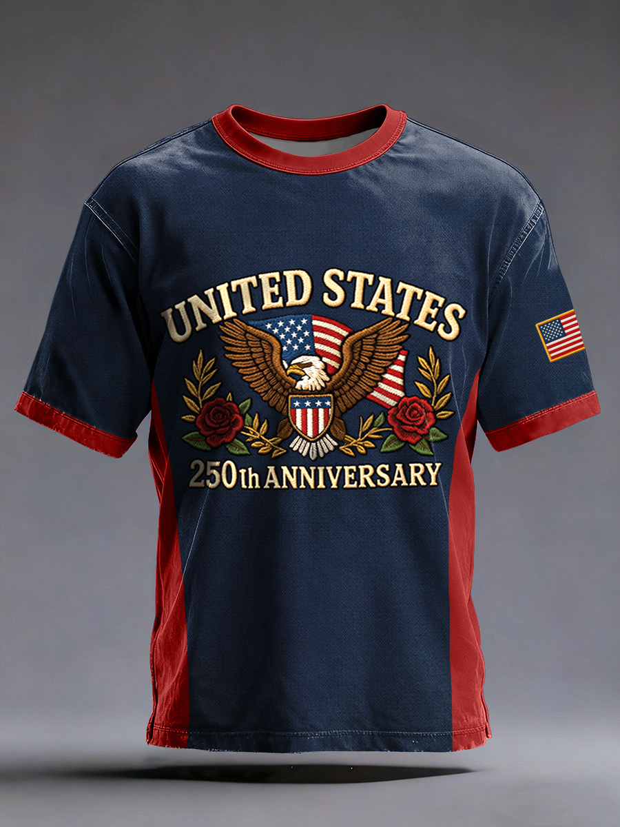 Men's USA 250th Anniversary Print T-Shirt
