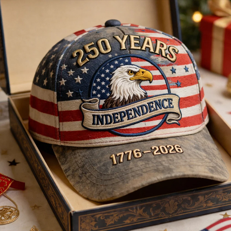 US 250th Anniversary  Printed Casual Hat