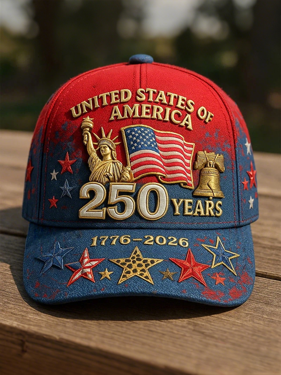 Unisex 250th Anniversary of the United States Inspired Hat