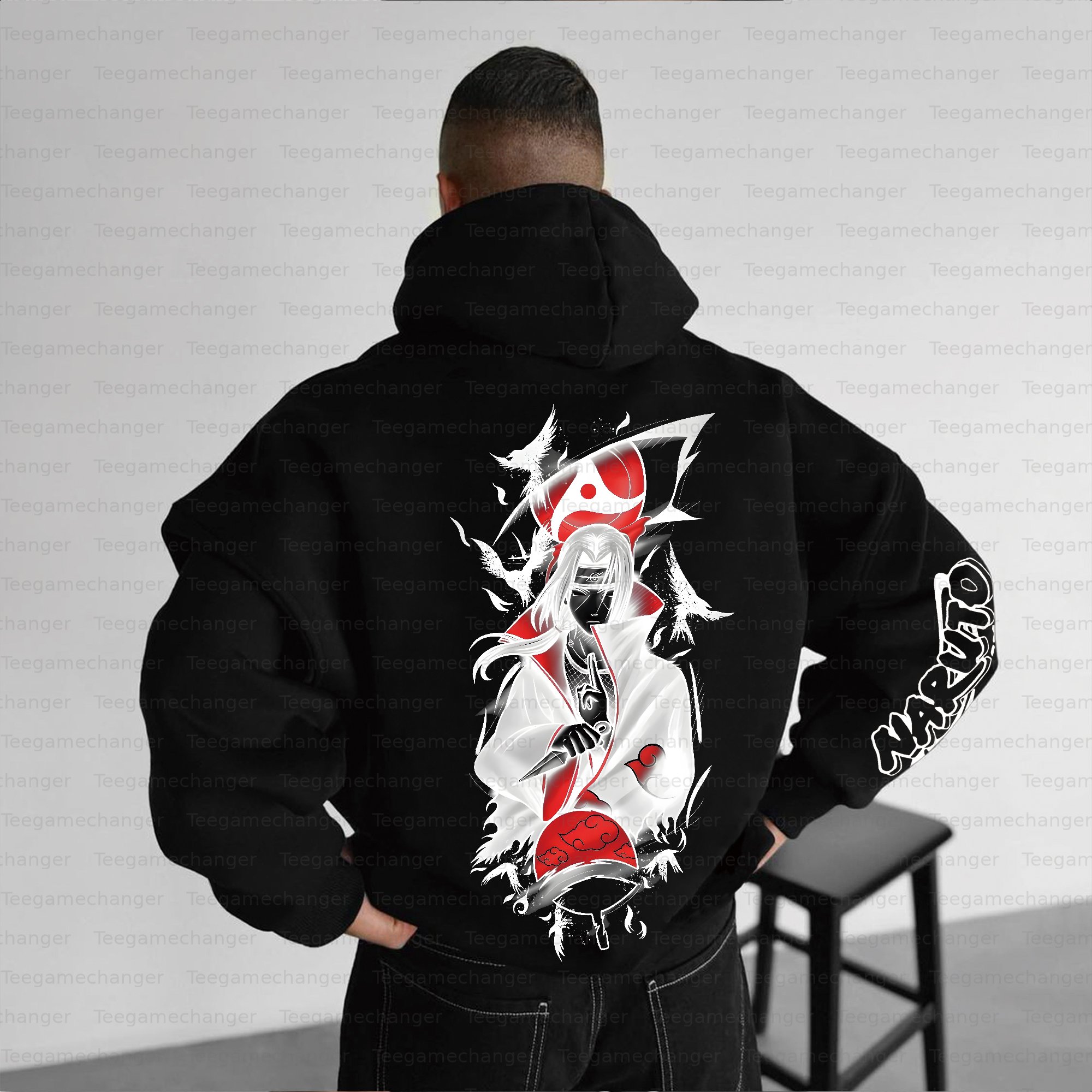 Unisex Anime Graphic Streetwear Vintage Hoodie