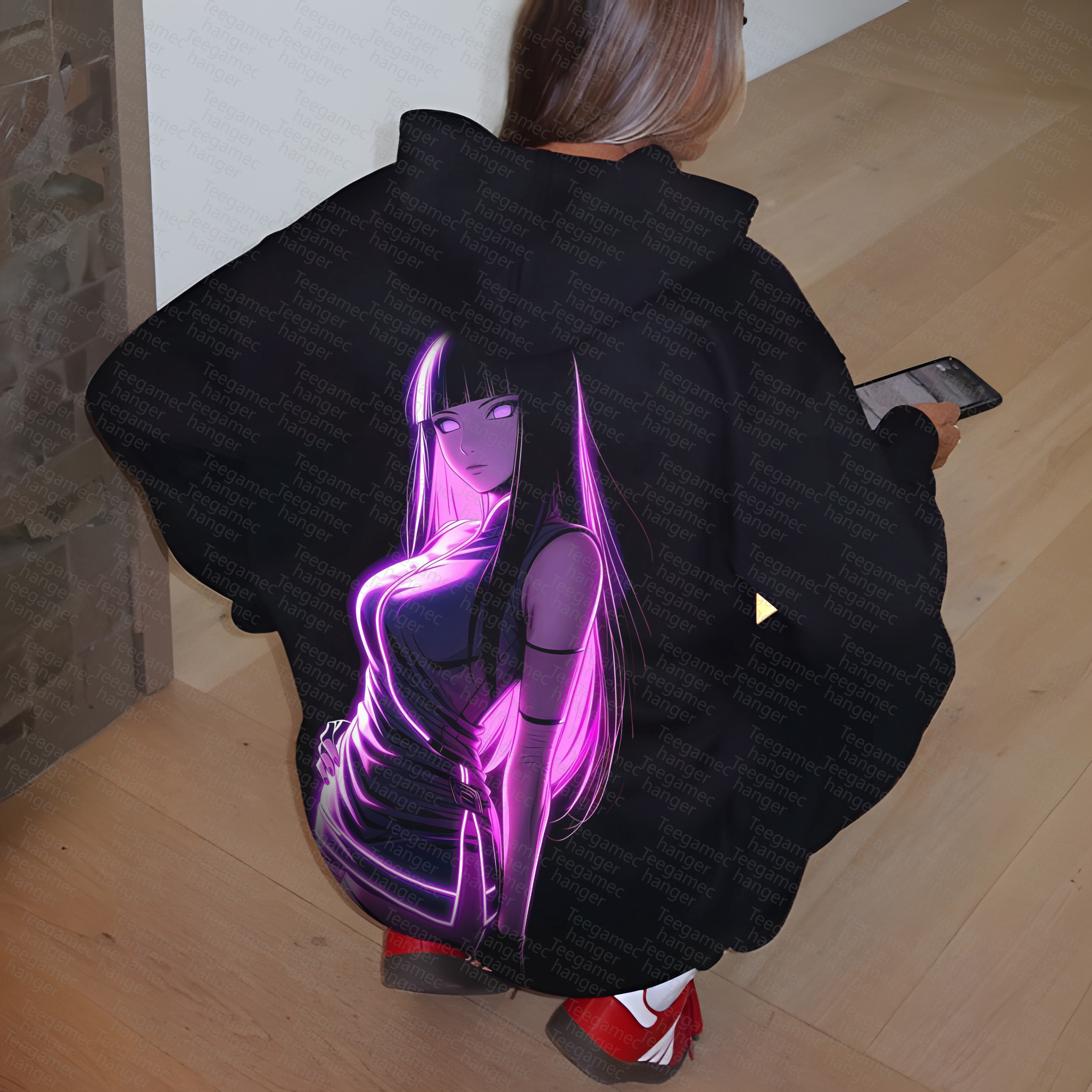 Anime Inspired Vintage Hoodie