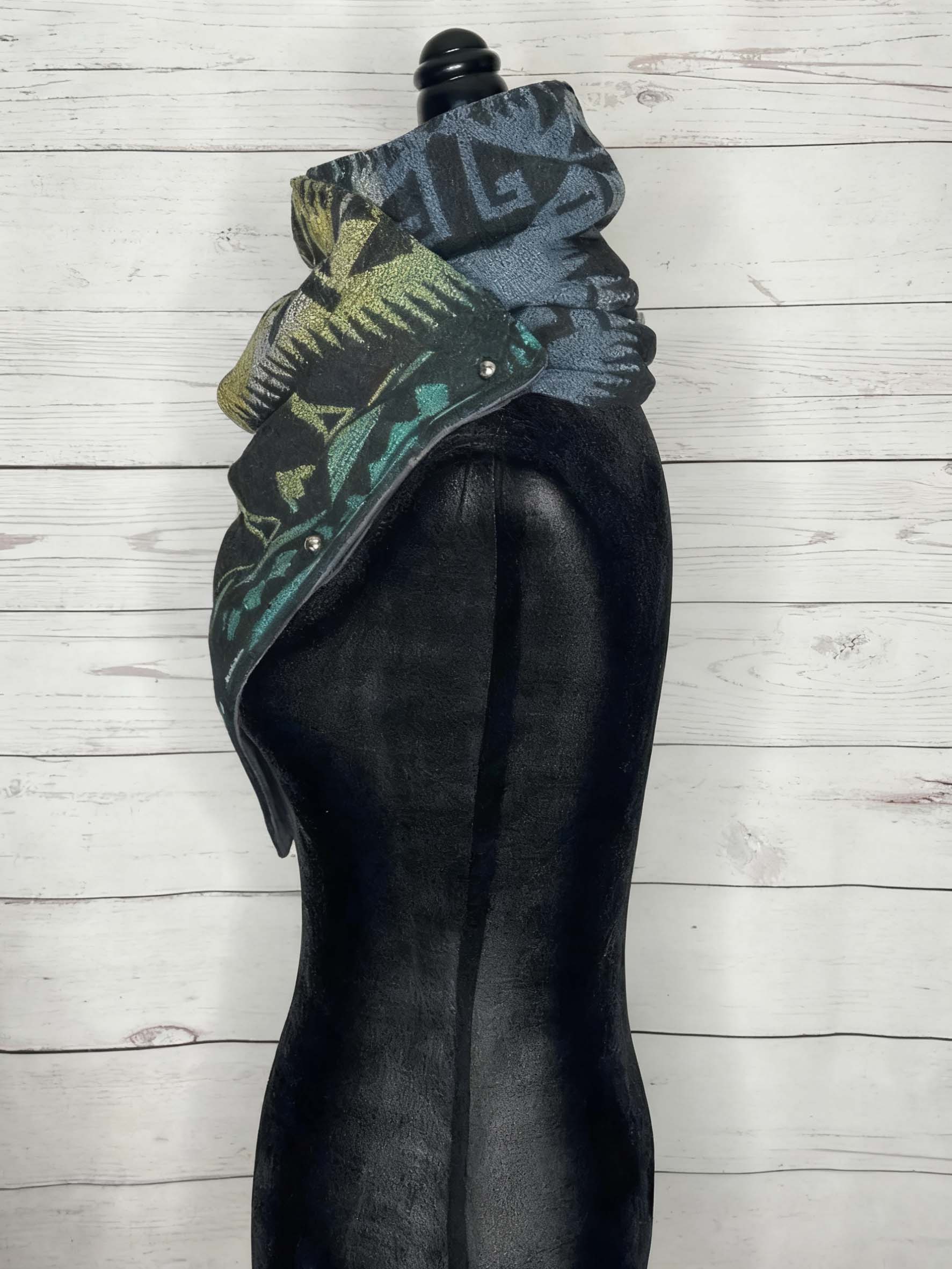 Geo Aztec Warm Neck Hood