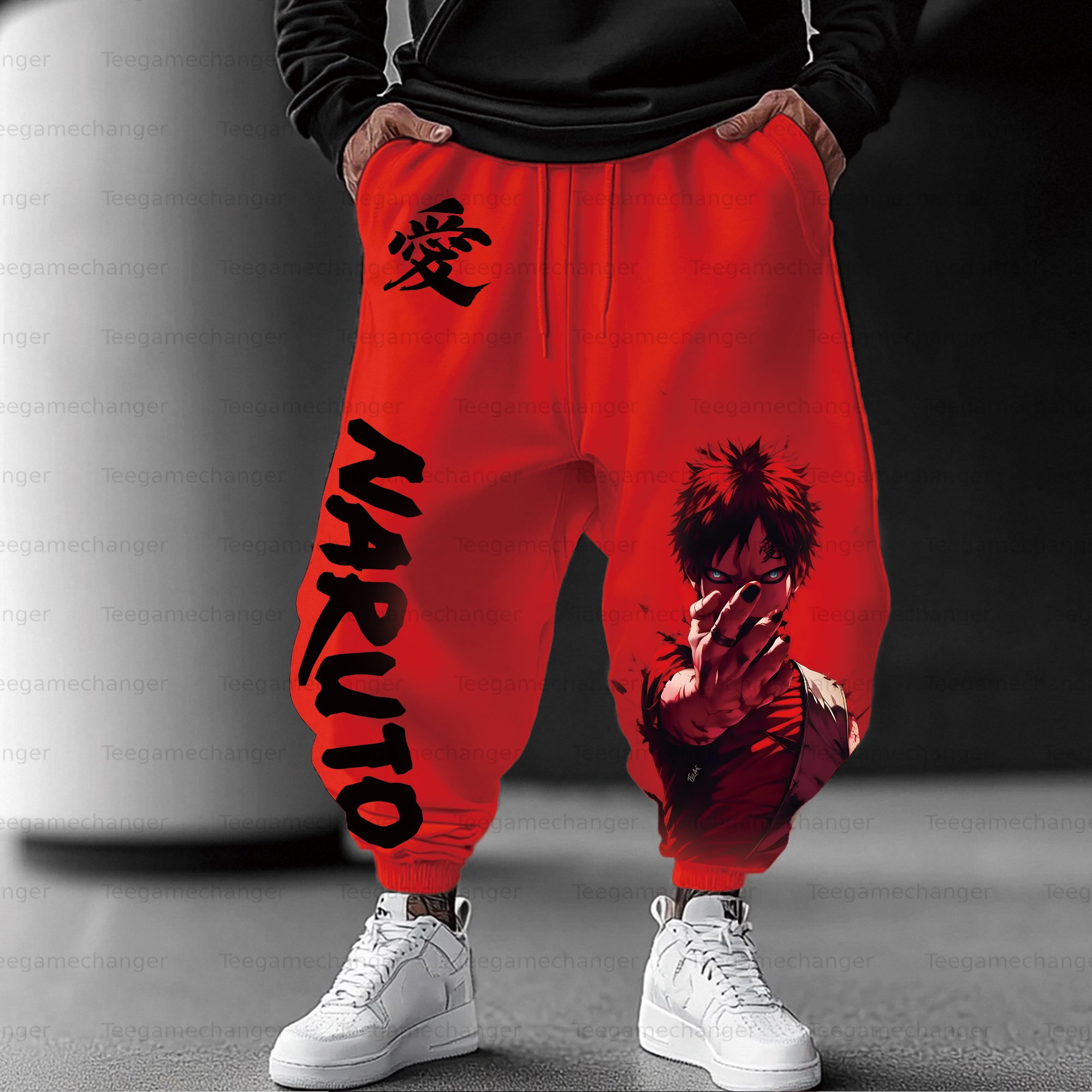 Unisex Anime Inspired Vintage Pants