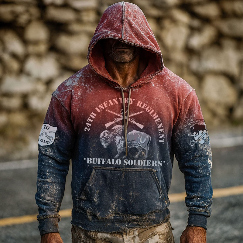Buffalo Soldier Casual Hoodie