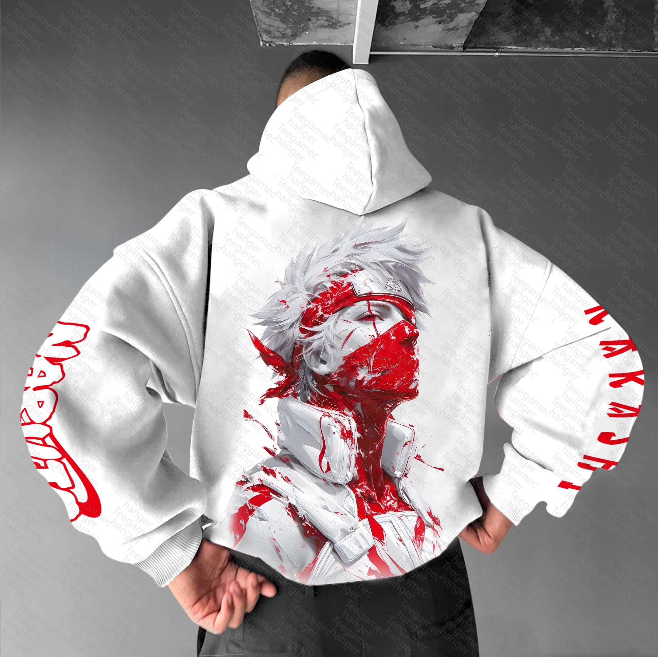 Unisex   Anime Graphic Streetwear Vintage Hoodie