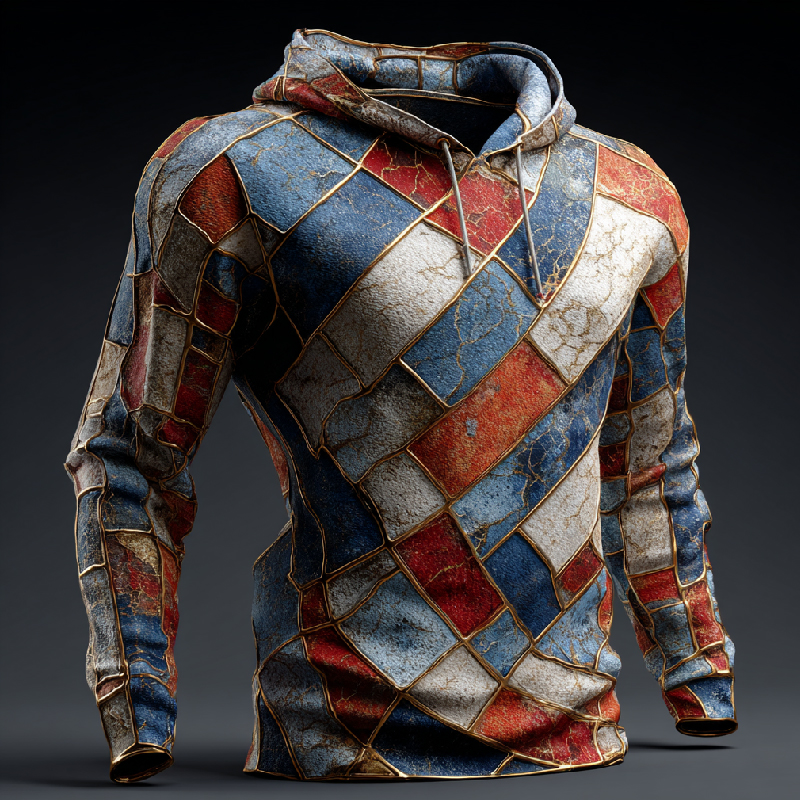 US 250th Anniversary Art Print Hoodie