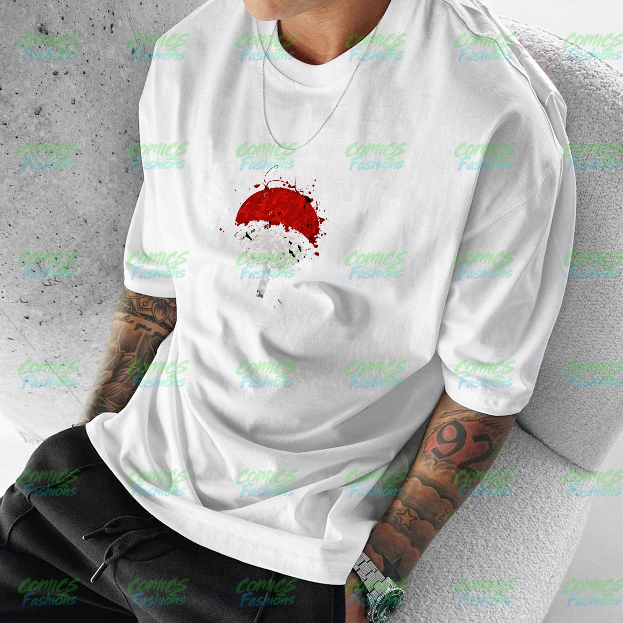 Unisex Anime Inspired Vintage T-Shirt