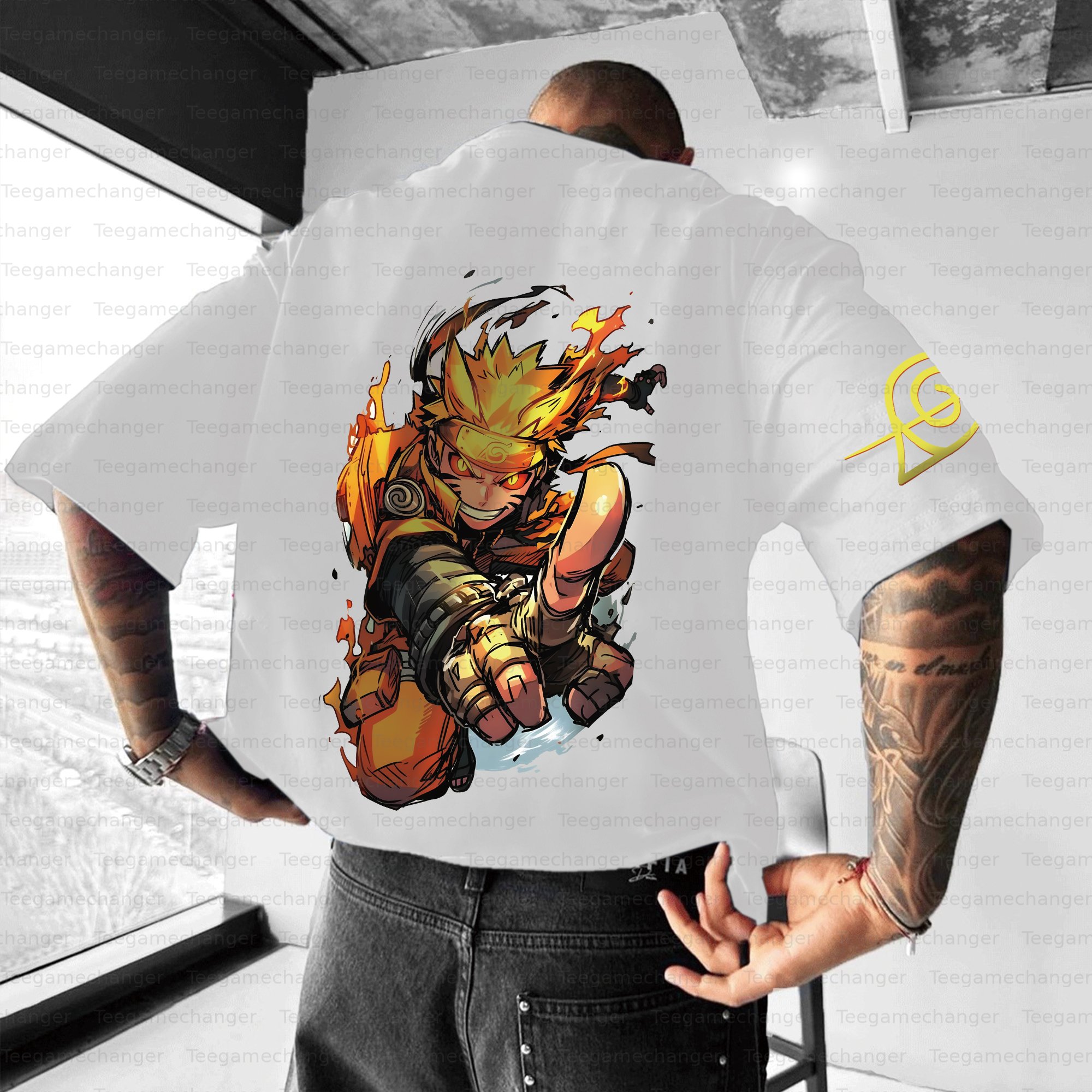 Unisex Anime Inspired Vintage T-Shirt