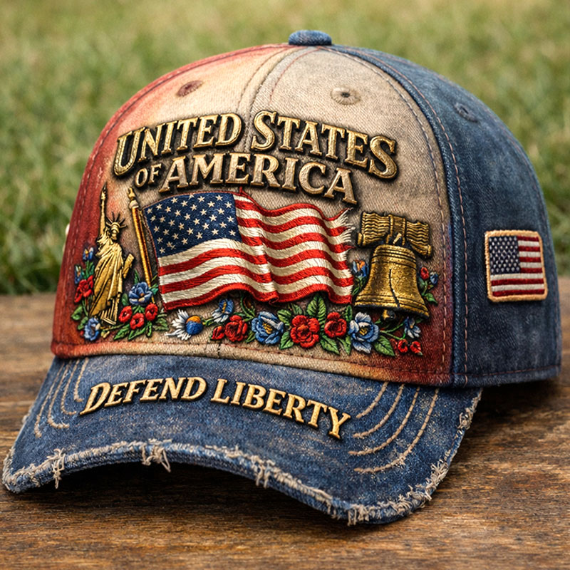 250 Years Of America We The People Printed Hat
