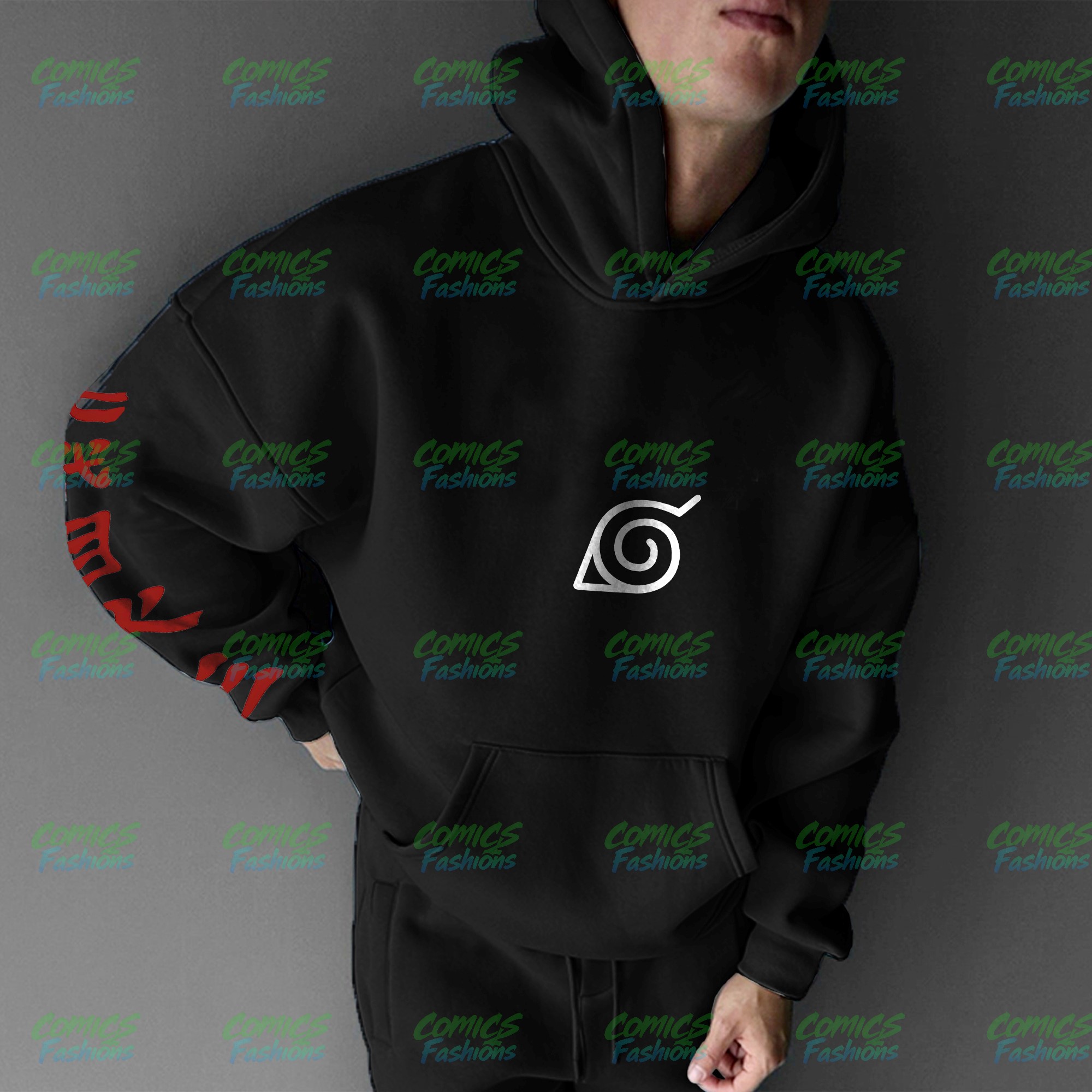 Unisex Graphic Streetwear Vintage Plush Hoodie