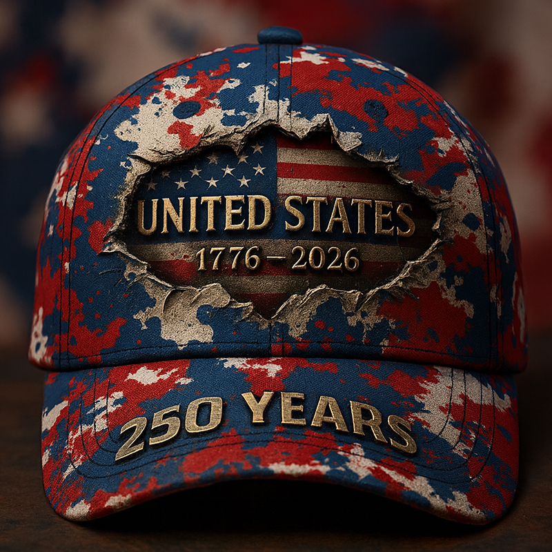 America 250th Anniversary Casual Hat