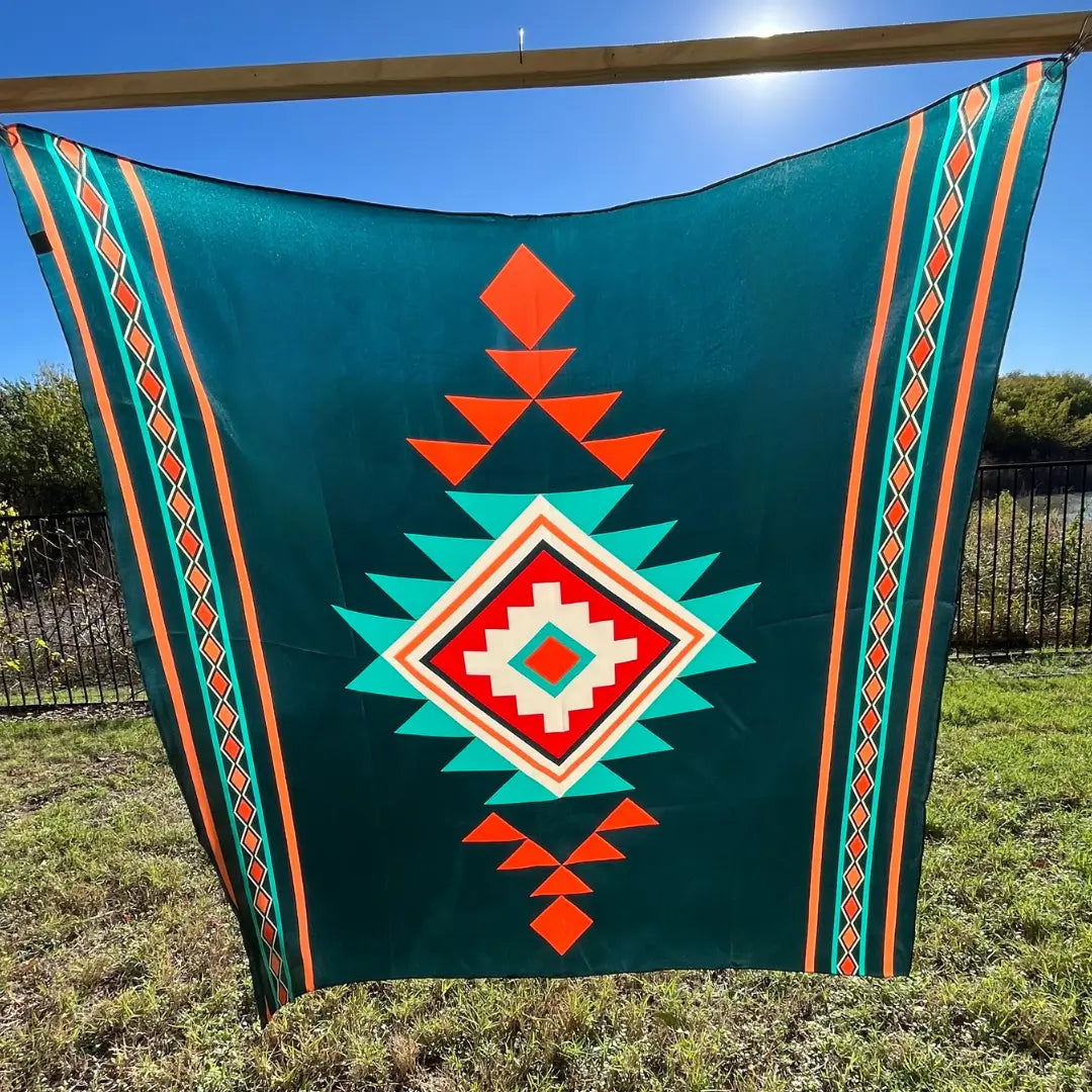 Aztec Wild Rags (El Paso) Silk Scarf