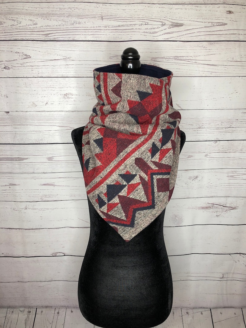 Sunset Western Aztec Warm Neck Hood