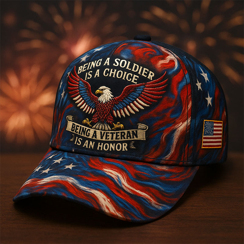 US 250th Anniversary Vintage Printed Hat