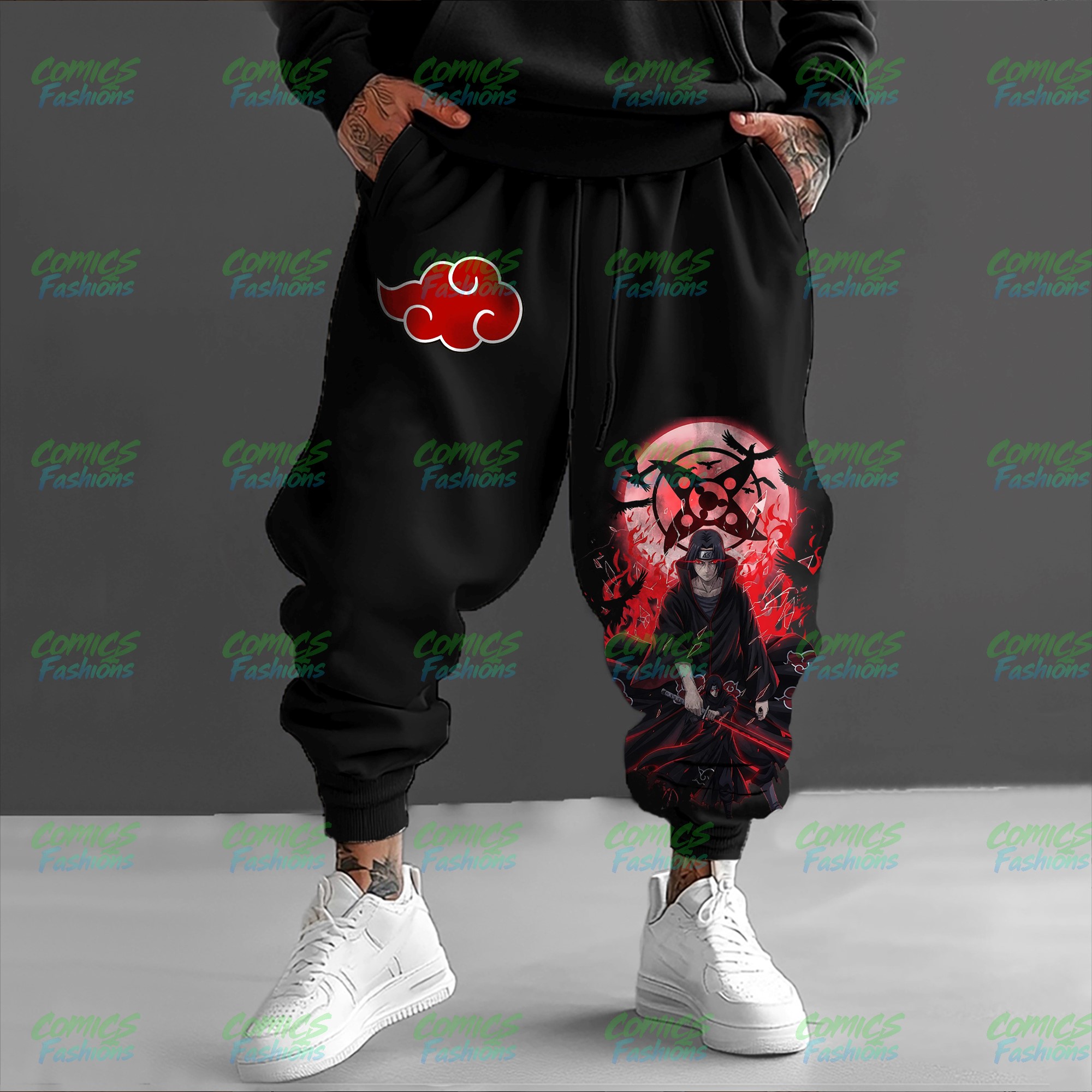 Unisex Anime Inspired Vintage Plush Pants