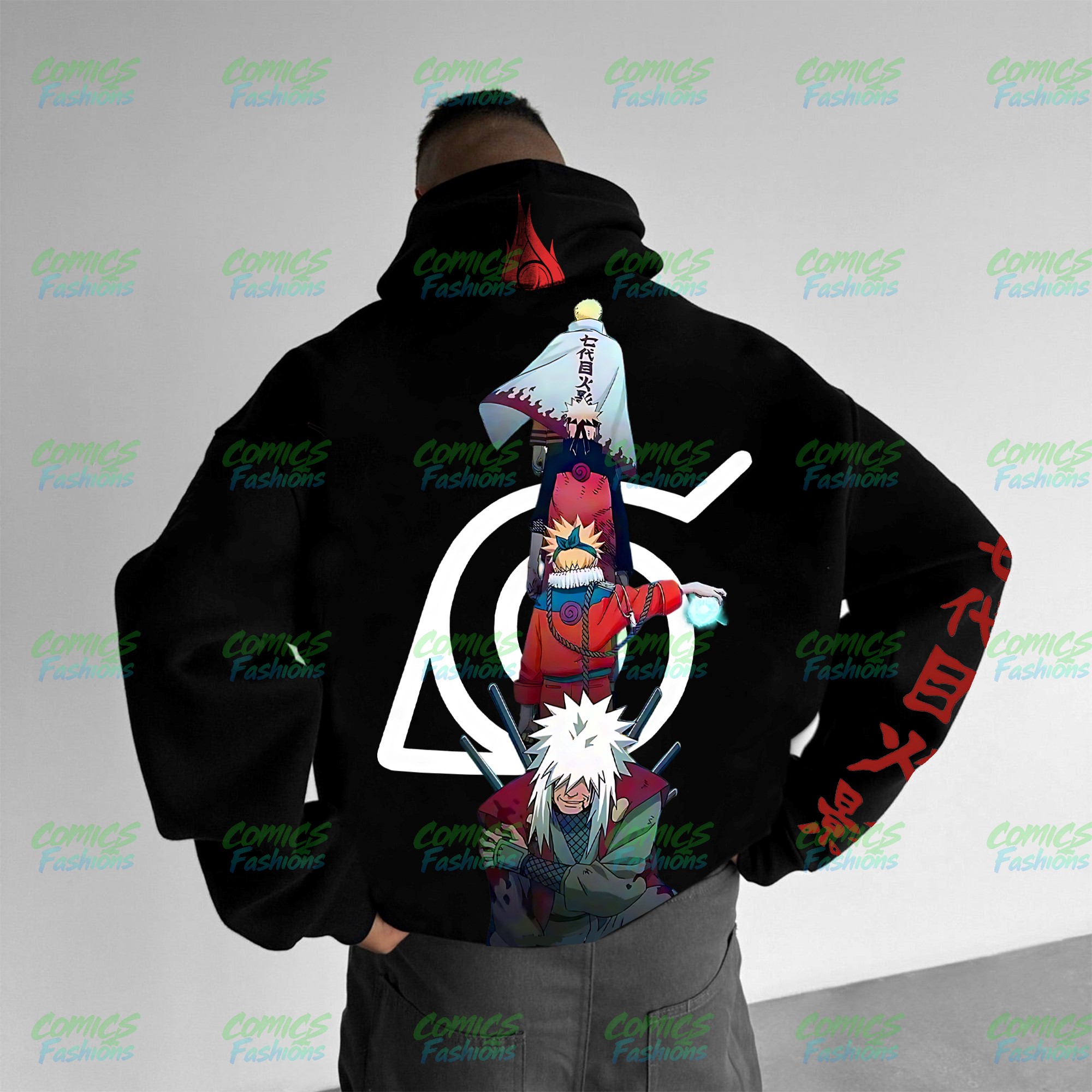 Unisex Graphic Streetwear Vintage Plush Hoodie