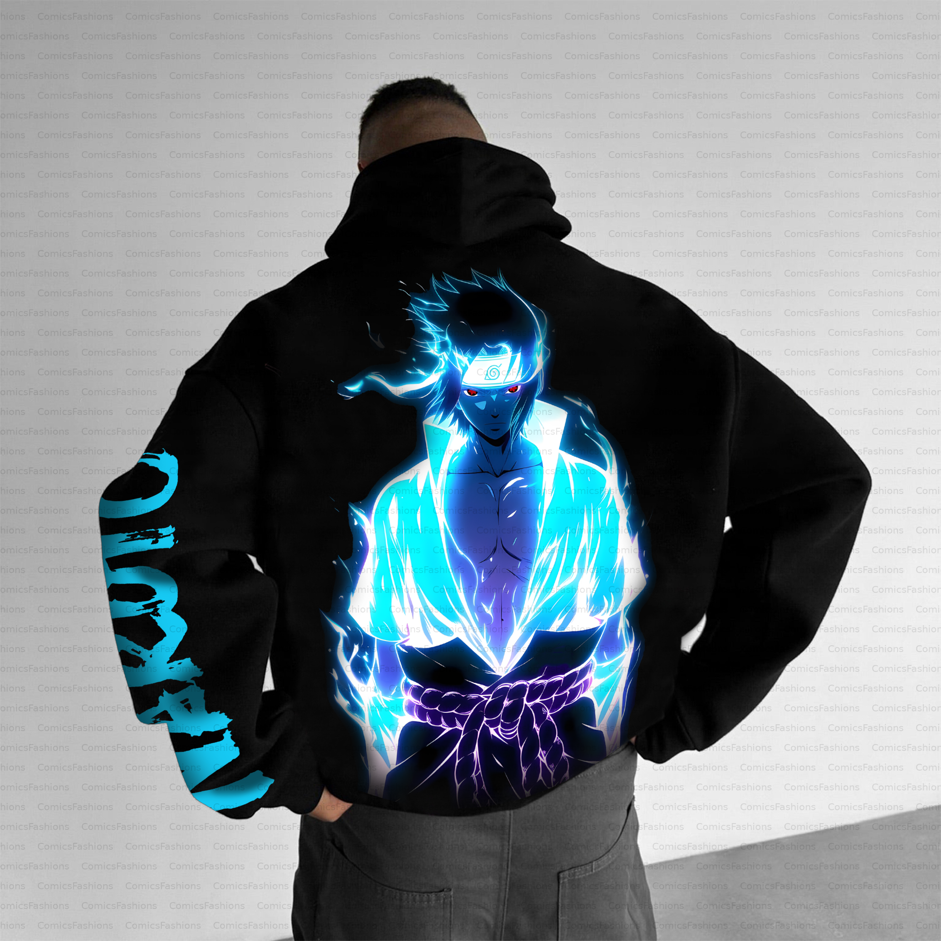 Unisex Anime Inspired Vintage Plush Hoodie