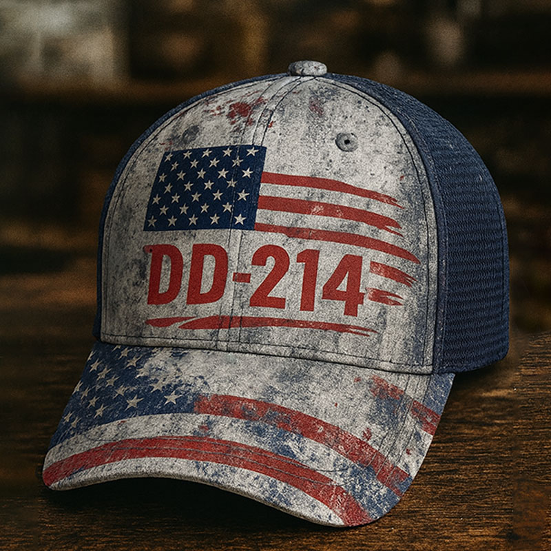 Veteran Printed Casual Hat