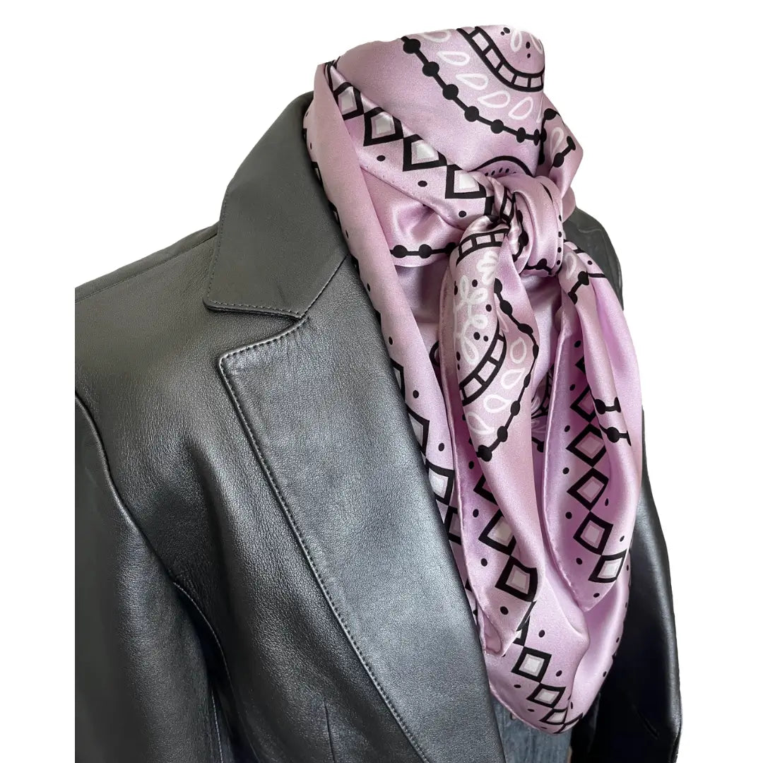 Paisley Wild Rags (Birdie) Purple Lilac Silk Scarf