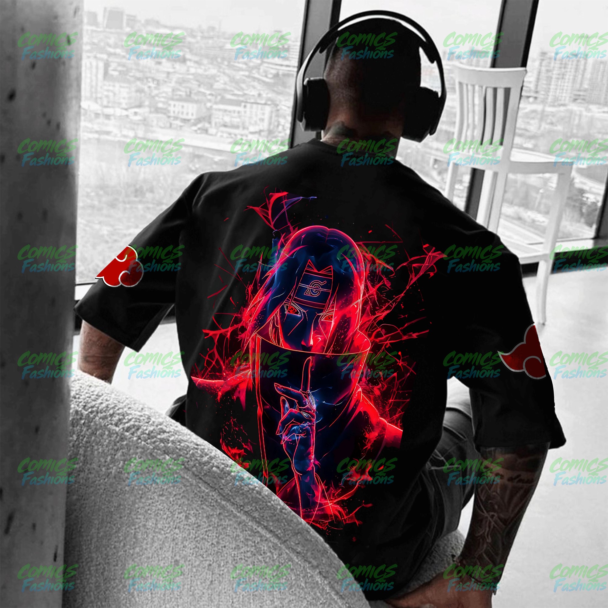 Unisex Anime Inspired Vintage T-Shirt