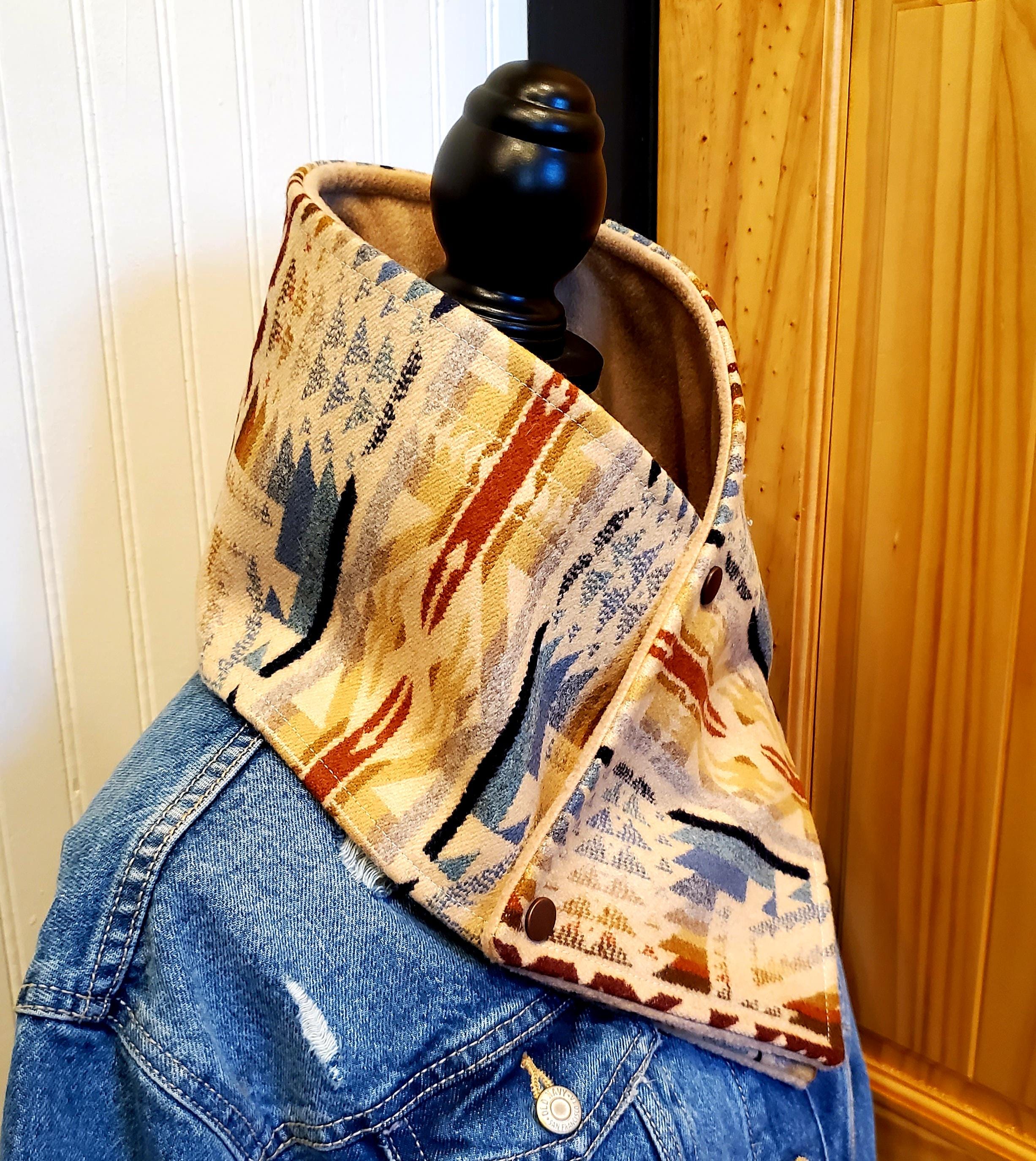 Wool Cowl Scarf - Shonto Wheatlands