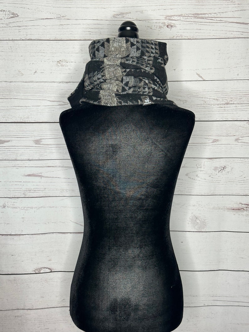 Driftwood Western Aztec Warm Neck Hood