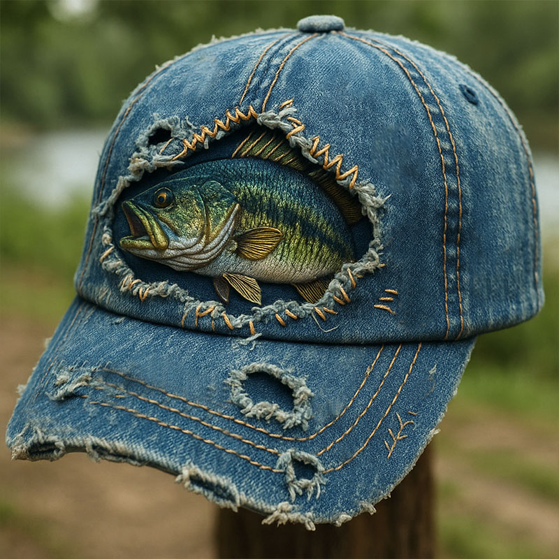 Fish Hole Art Hat