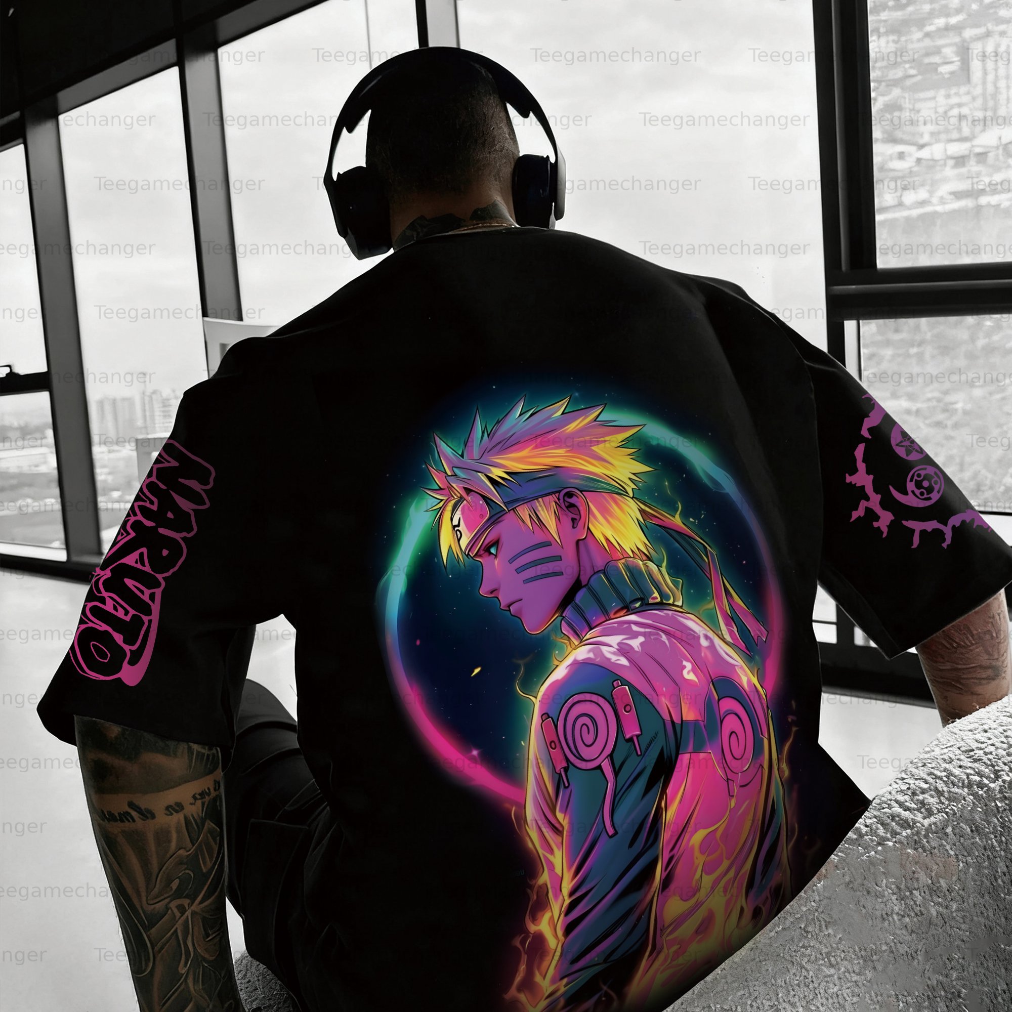 Unisex Anime Inspired Vintage T-Shirt