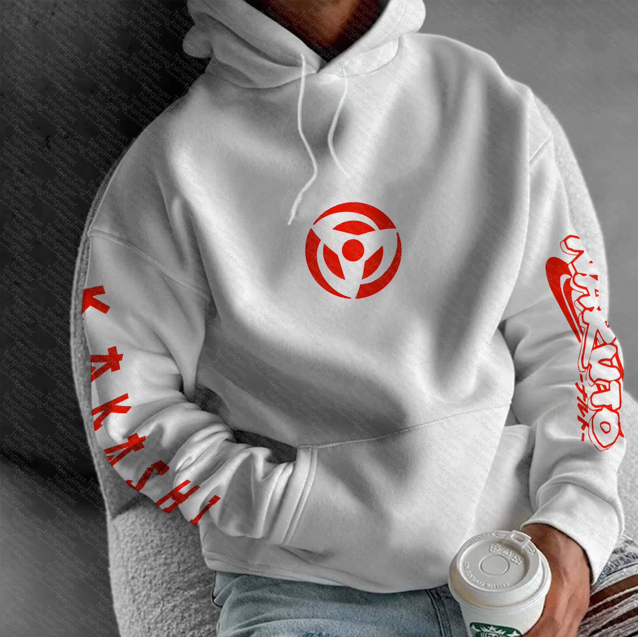 Unisex   Anime Graphic Streetwear Vintage Hoodie