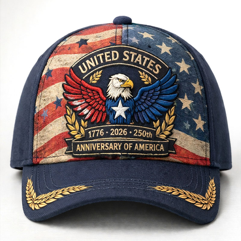 250th Anniversary Of The United States Print Casual Hat