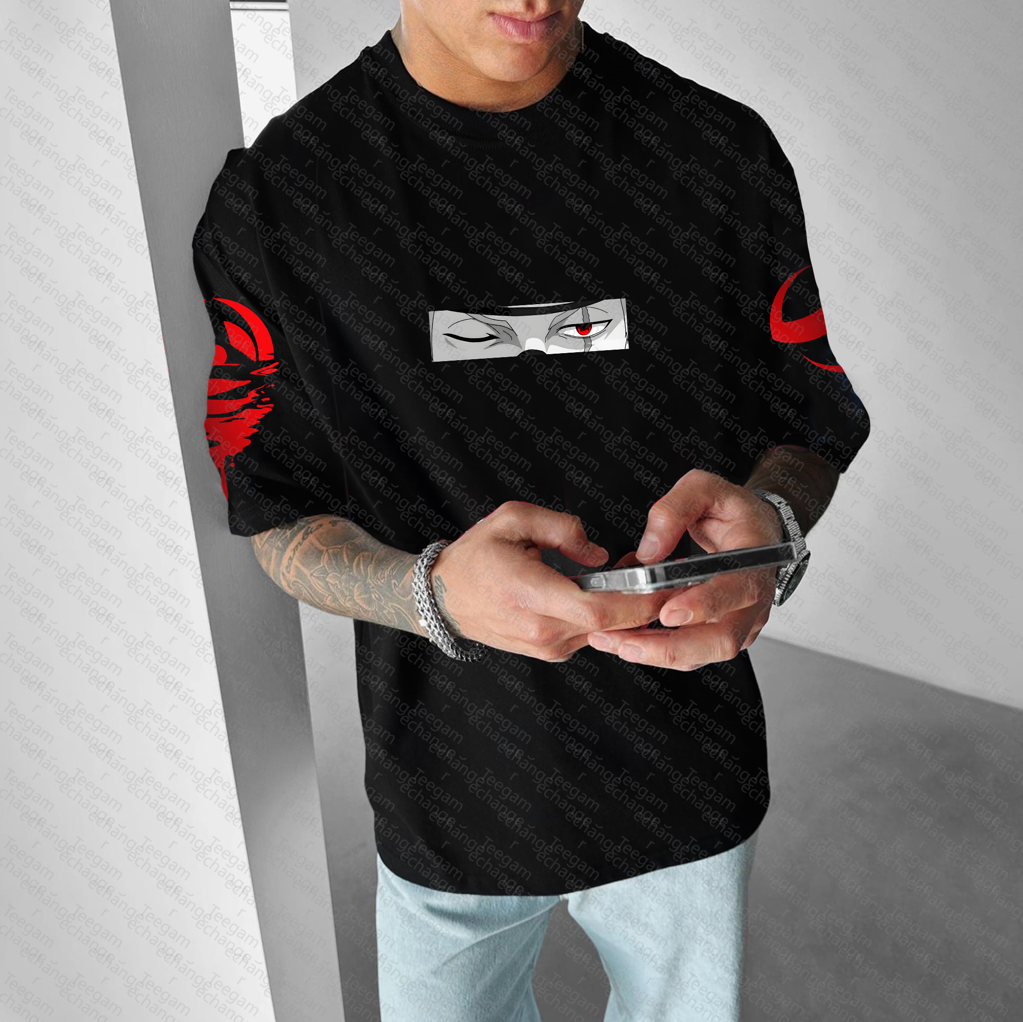 Unisex Anime Inspired Vintage T-Shirt