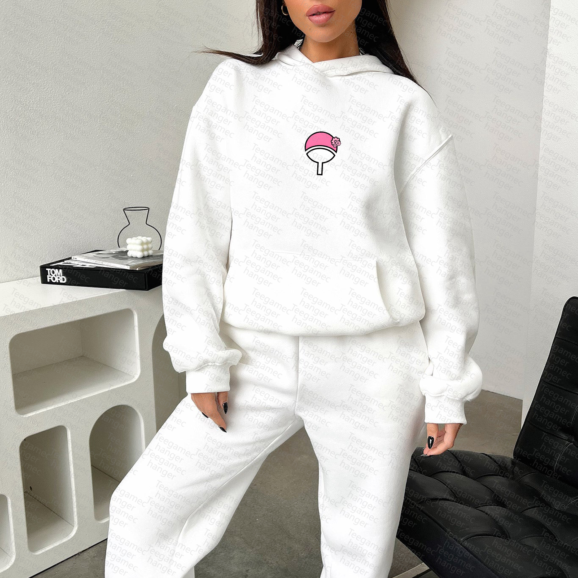 Anime Inspired Vintage Hoodie