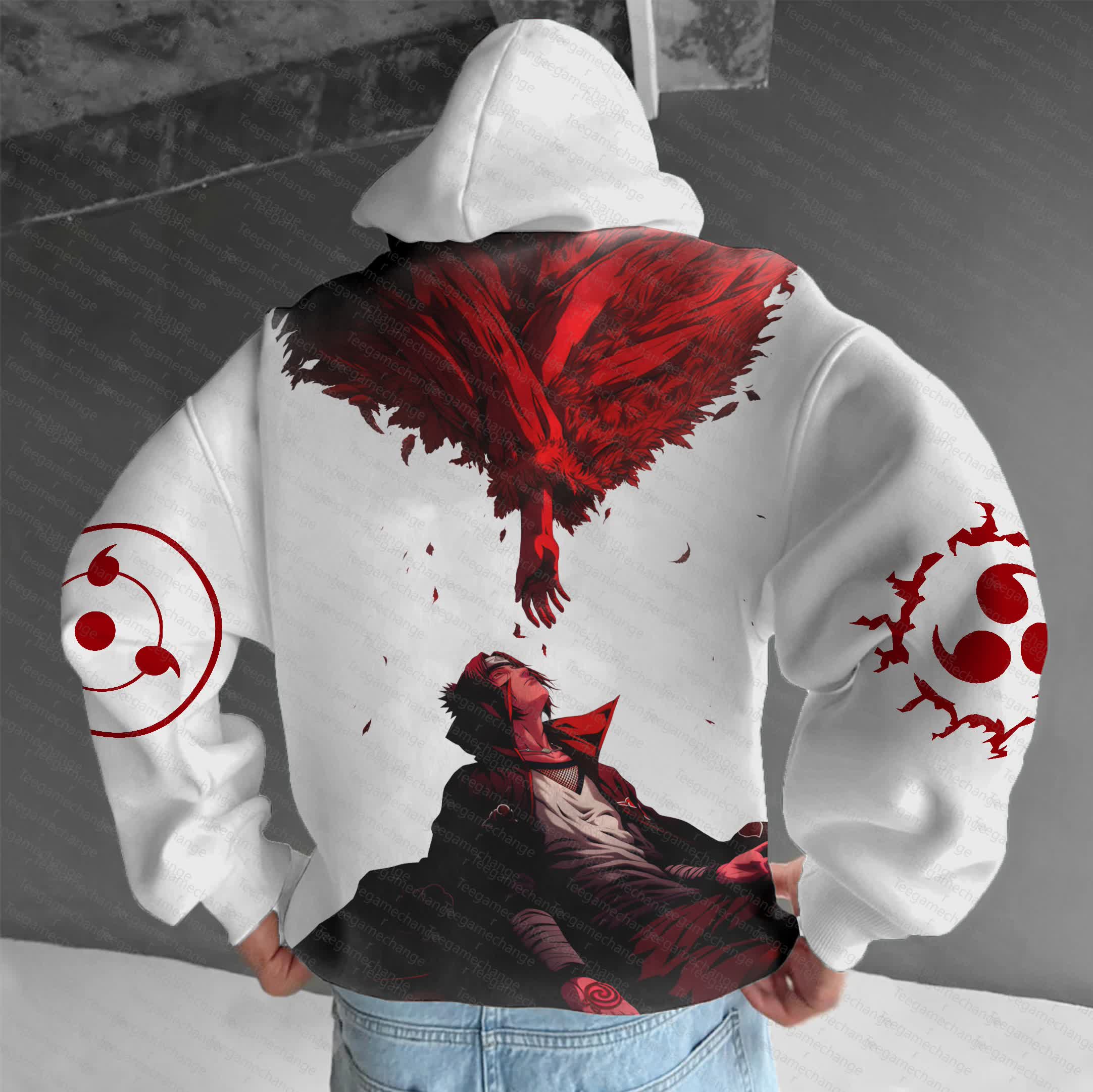 Unisex   Anime Graphic Streetwear Vintage Hoodie