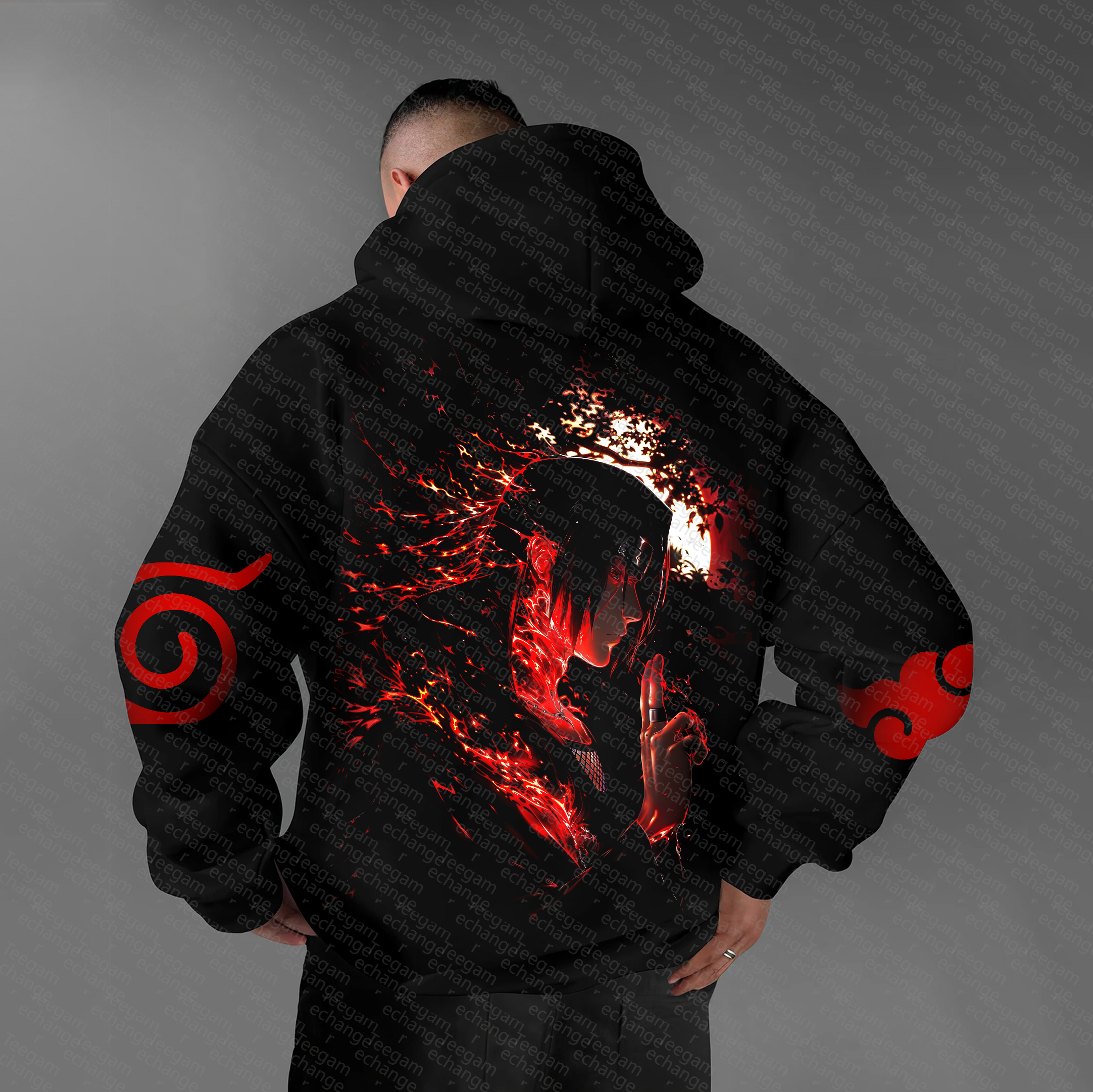 Unisex   Anime Graphic Streetwear Vintage Hoodie