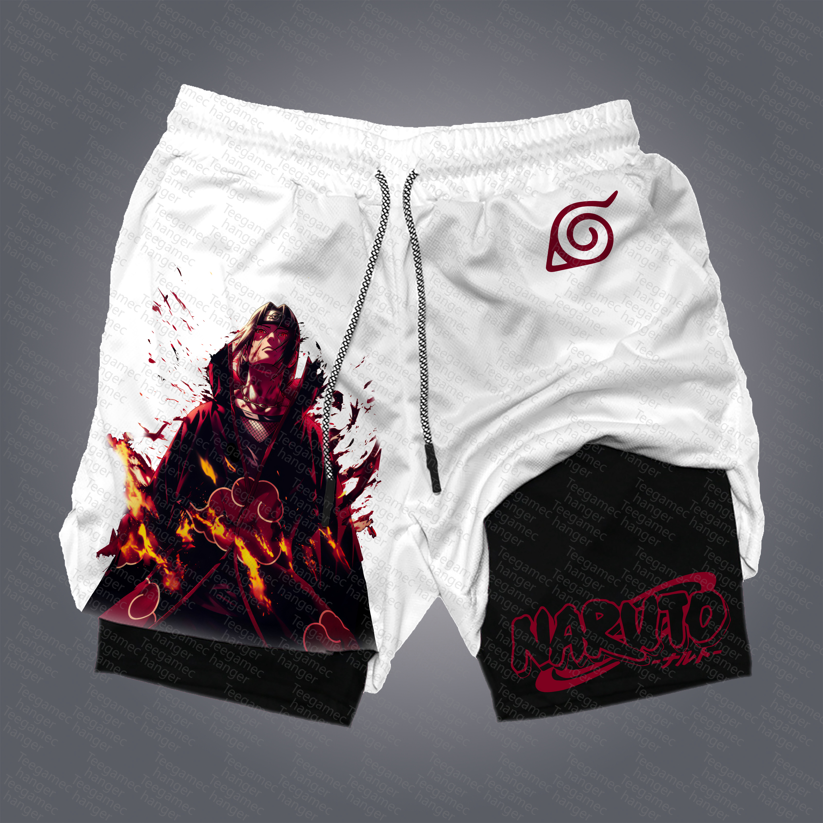Unisex    Casual Anime Streetwear Shorts