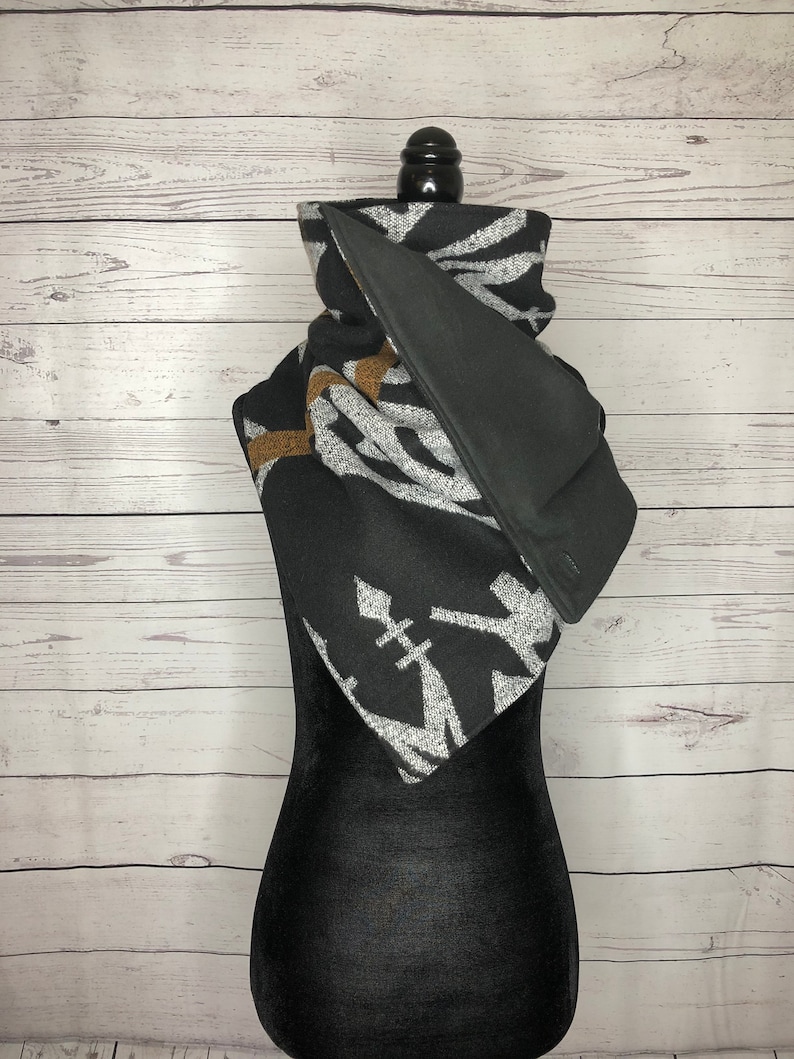 Ember Western Aztec Warm Neck Hood