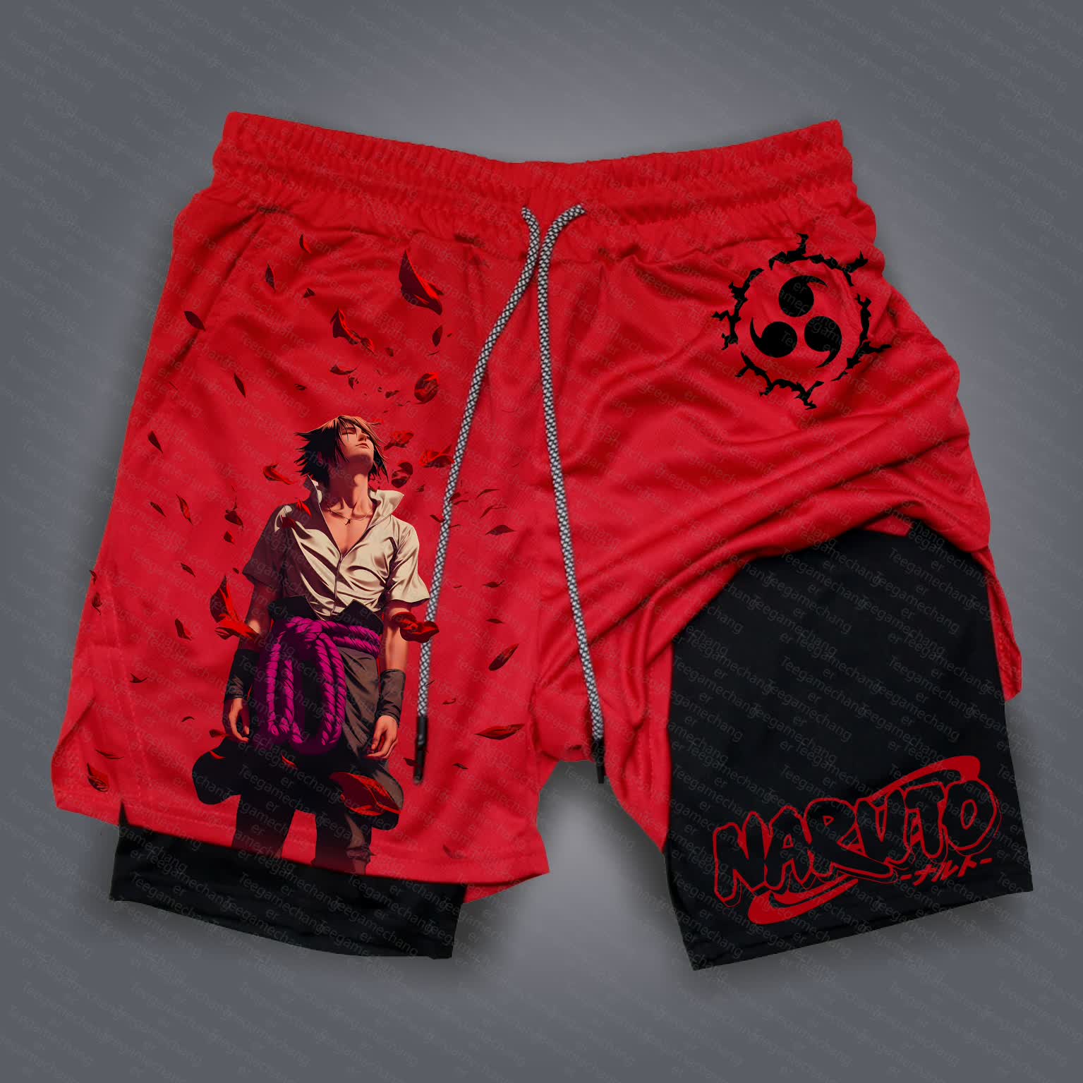 Unisex    Casual Anime Streetwear Shorts