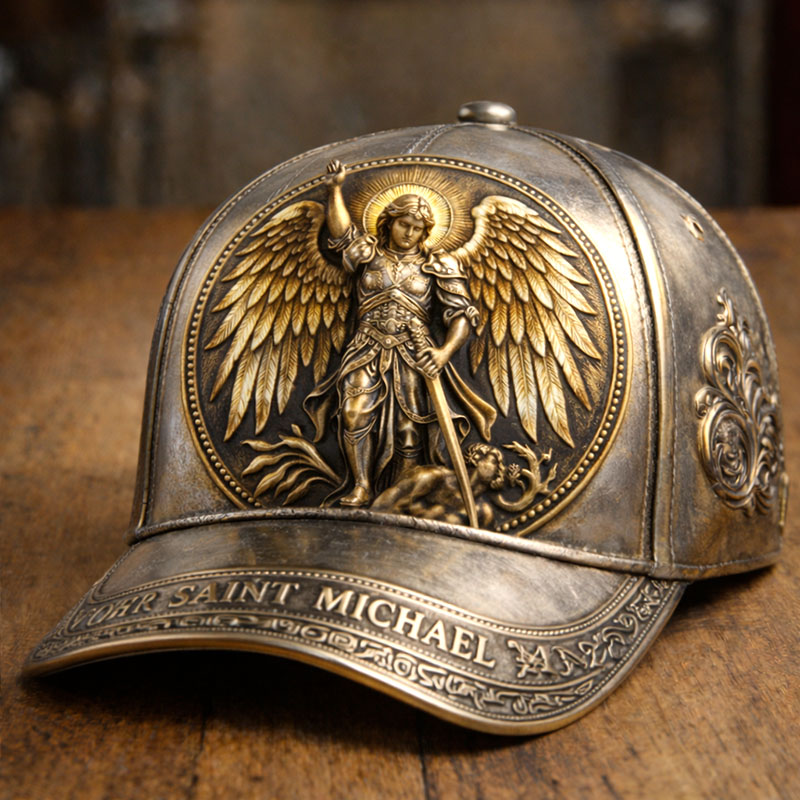 St. Michael the Archangel Print Casual Hat