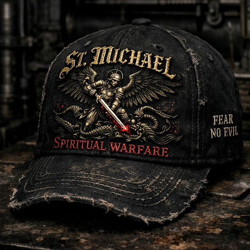 St. Michael The Archangel  Art Print Casual Hat