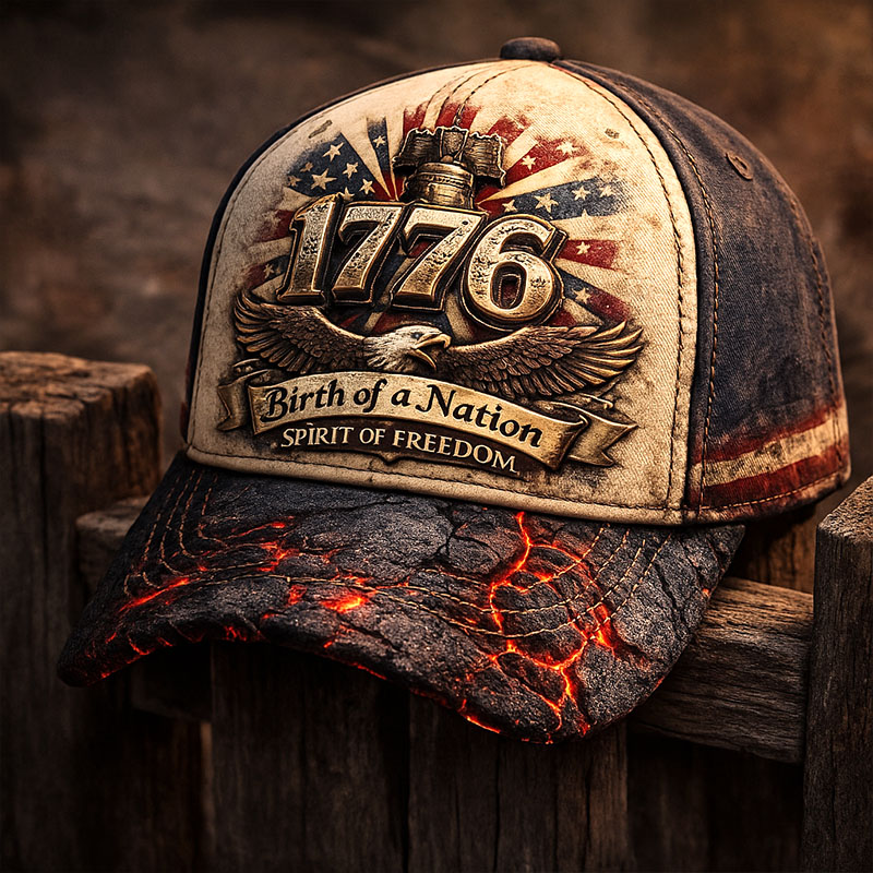U.S. 250th Anniversary Print Casual Hat